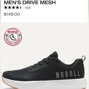 NOBULL Black Mesh Drive Shoes